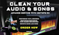clean, repair, edit  restore vinyl records, songs, and audio
