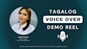 record a professional female tagalog voiceover