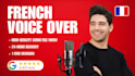 provide professional french voice over