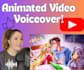 record a voiceover for your animation channel, english or french