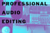 edit, clean and add effects to any audio sample