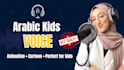 record female or child or cartoon voiceover