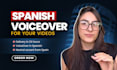 record voiceover in spanish for your videos