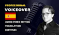record spanish voice over