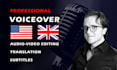 record english voice over