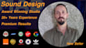 do professional sound design for your project