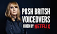 produce a posh british voice over