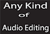 perform an audio editing