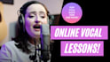 be your vocal coach and provide online singing lessons