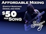 affordably mix your music