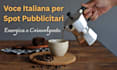 record a warm and professional italian female voice over