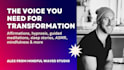 record affirmations and meditations in my deep, mesmerizing voice