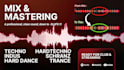 mix and master your techno, hardtechno track to professional and powerful sound