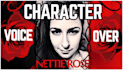 record female character professional voice over