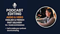 edit your podcast audio and video for a polished, pro result