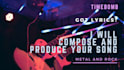 produce heavy rock and metal songs with real guitars