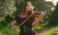 compose the catching strings section using violin and viola