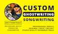 ghostwrite a melodic rap from your idea or concept