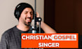 be powerful male lead singer sing demo gospel rnb pop metal recreate song jingle