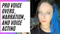 record professional female voice overs and narration