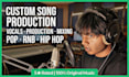 produce, sing and mix your lyrics into a radio ready song