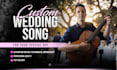 record a beautiful acoustic song for your wedding