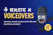 generate realistic ai voice over text to speech in 24 hours