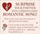 create a personalized romantic song with your partners name