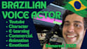 record a professional voice over in brazilian portuguese