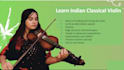 teach you indian classical violin