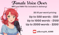 voiceover for your project or video