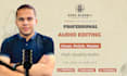 professional audio editing and noise reduction