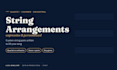 write professional string arrangements, quartet or orchestral, for your song