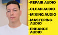 mix and master your podcast or interview audio