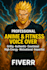 record a professional anime or high energy american male voice over