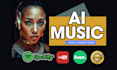 create a custom ai song with lyrics in any genre or style