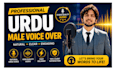 record a natural urdu voice over