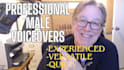 record your voiceover script with a north american accent
