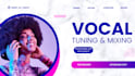 tune, edit, clean, mix your vocals professionally