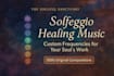 craft solfeggio frequency music for guided meditation and sound baths