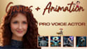 voice aaa game or animation characters with studio precision