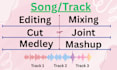 edit mix songs and make mashups for your wedding dance