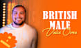 record a british male voice over for ads and commercials