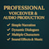 do audio narration for book, podcast and story or novel