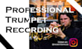 record trumpet solos or sections for your song