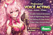 record a warm, professional female voice over