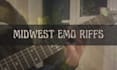 compose original midwest emo or math rock guitar riffs