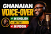 record narration  storytelling voice over in twi or english