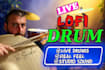 record soulful lofi hip hop live drum tracks for your beat