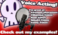 voice characters or scripts with personality and emotion